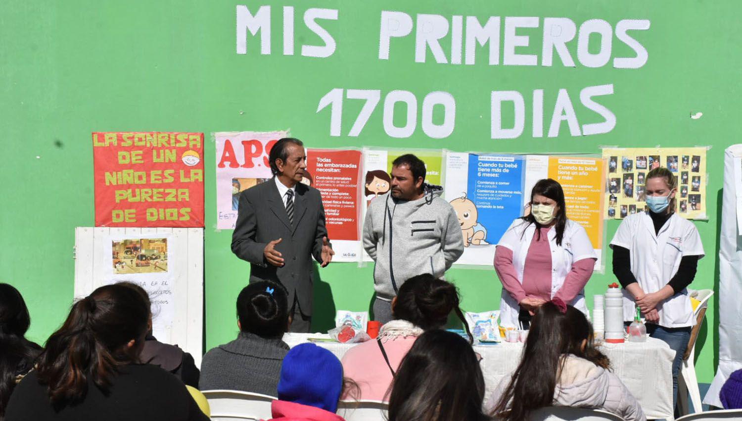 El programa ldquoMis primeros 1700 diacuteasrdquo llegoacute a la localidad de La Nena