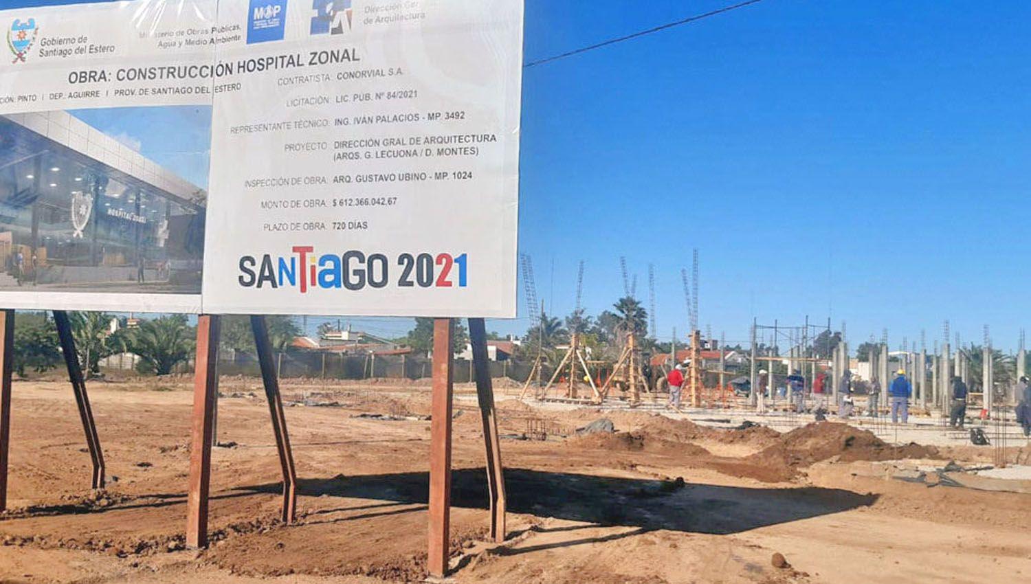Destacan los avances en la construccioacuten del nuevo hospital de Pinto