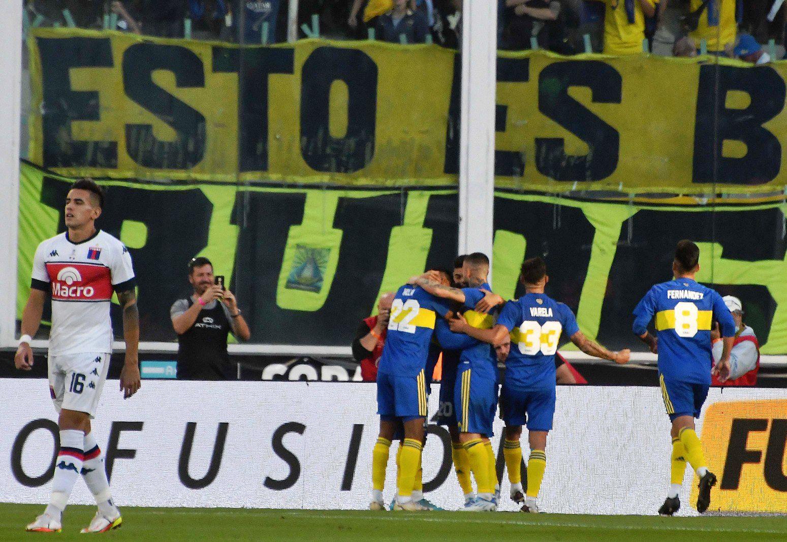 Boca le ganoacute a Tigre y se quedoacute con la Copa de la Liga