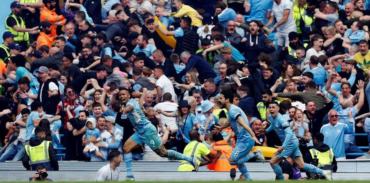 Manchester City dio vuelta su partido y se coronoacute campeoacuten de la Premier League