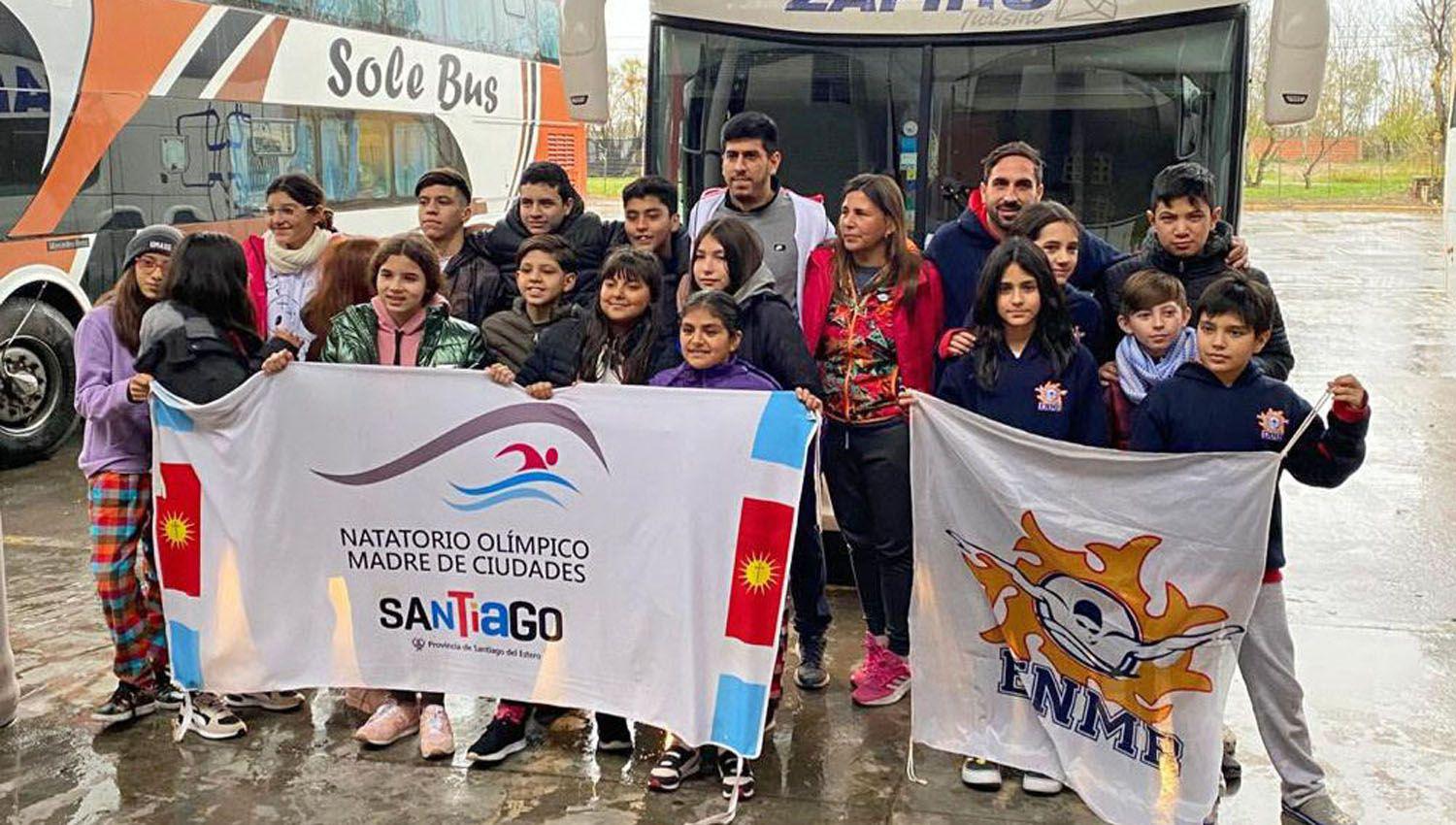 Santiago compite en el nacional de Mar de Plata