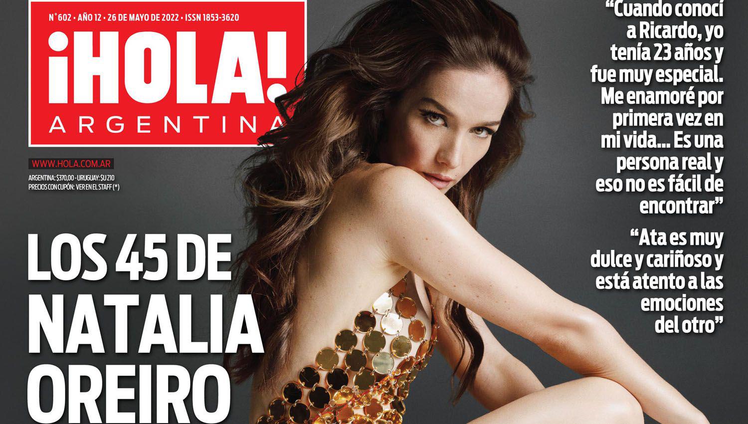 Natalia Oreiro habla de sus dos amores en iexclHOLA ARGENTINA