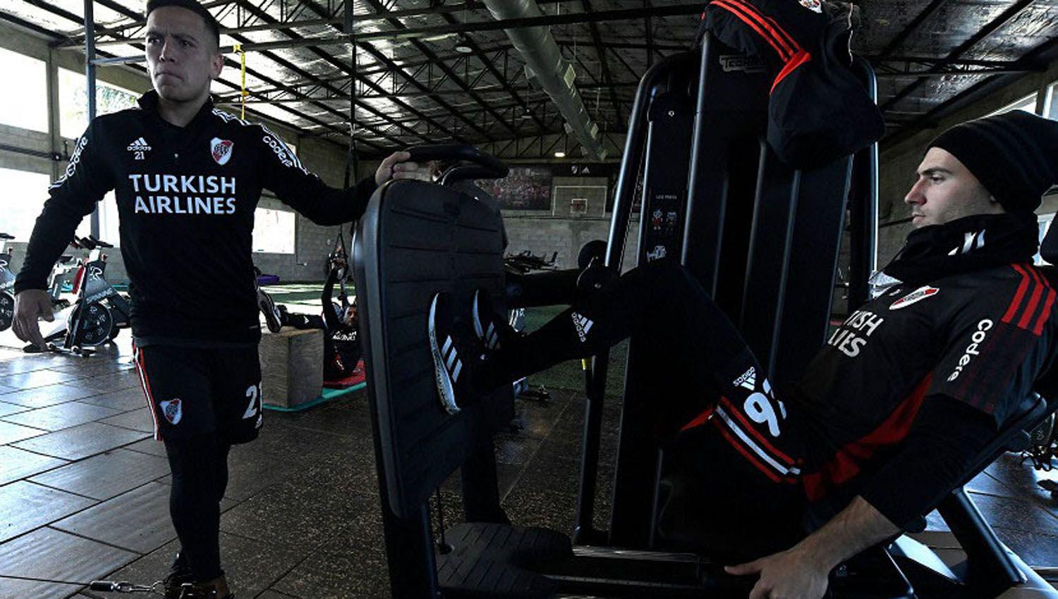 River pegoacute ayer la vuelta con el alta de Pentildea y sin Beltraacuten