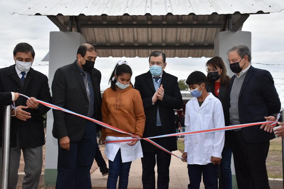 Zamora inauguroacute una escuela y un jardiacuten de infantes en El Valle y anuncioacute obras para la zona