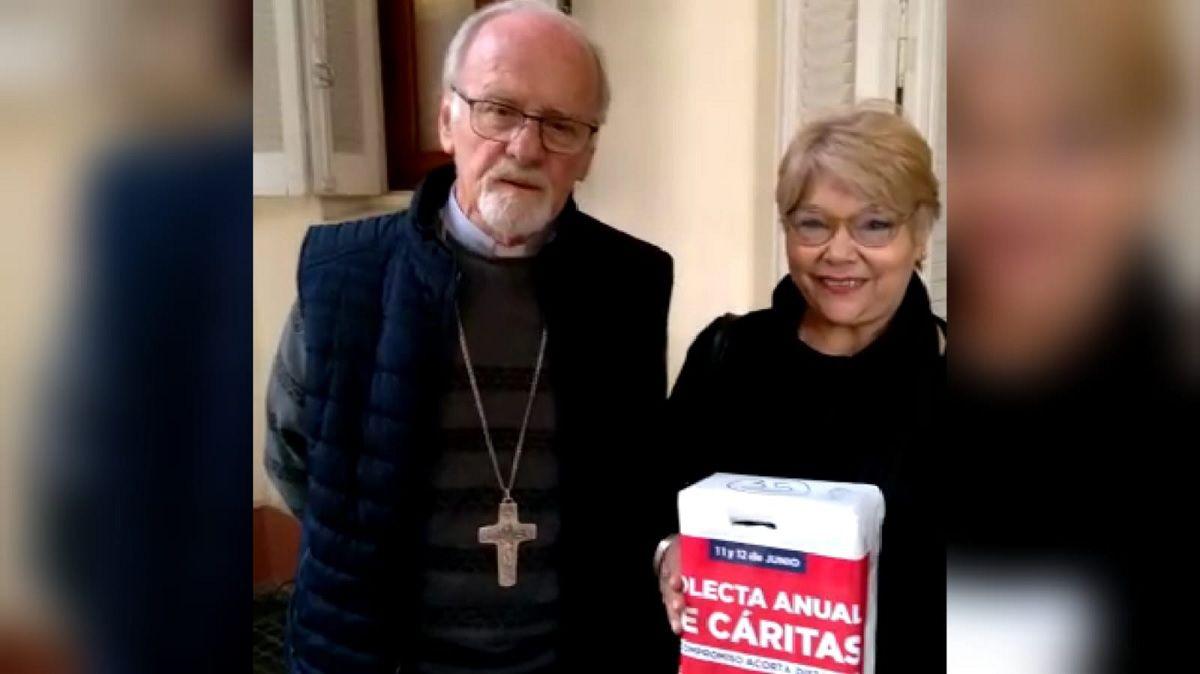 Monsentildeor Bokalic convocoacute a  la Colecta Anual de Caacuteritas