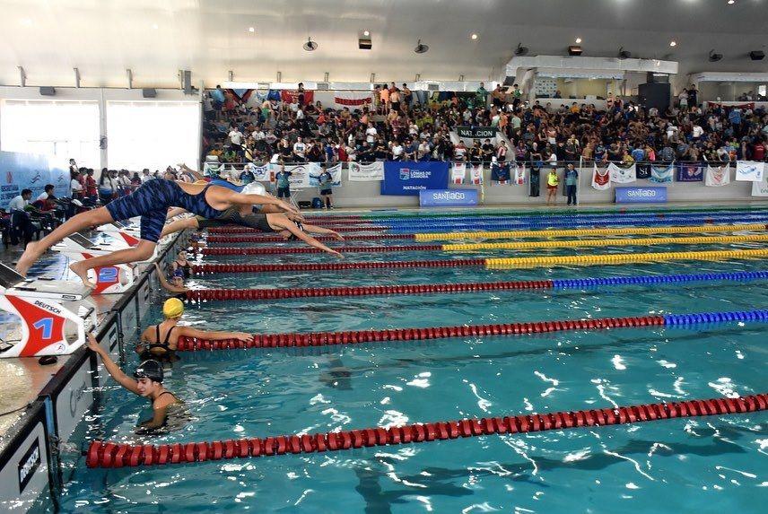 Comenzoacute el Campeonato Nacional de Natacioacuten en el natatorio oliacutempico ldquoMadre De Ciudadesrdquo