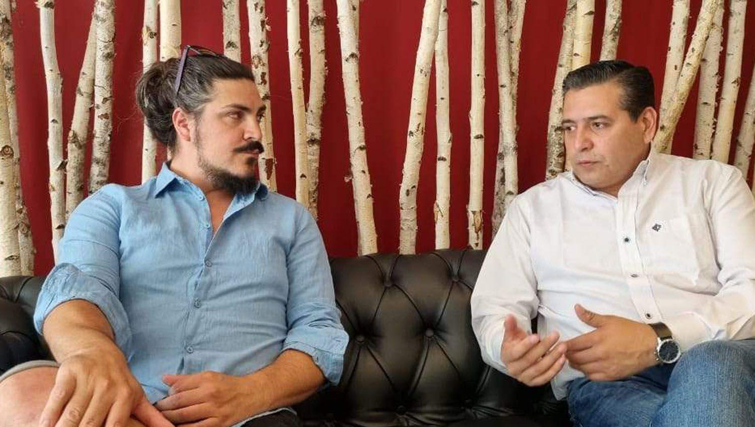 Ricardo Sosa y el hijo de Jacinto Piedra analizan crear un Centro Cultural argentino en Bavaria