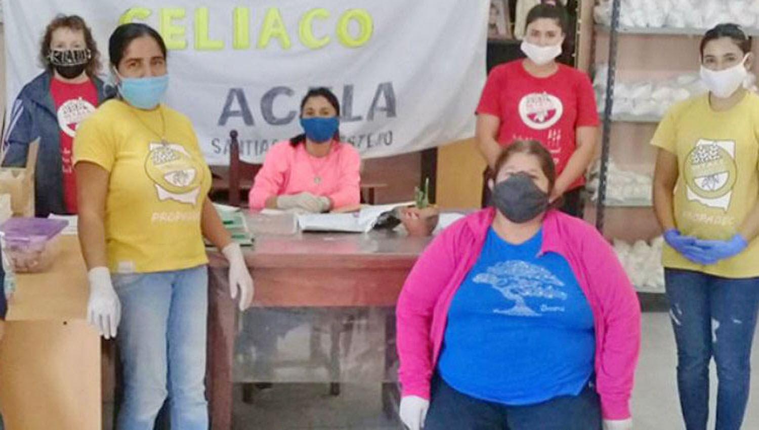 Acela Santiago inicioacute la entrega de bolsones a beneficiarios del comedor