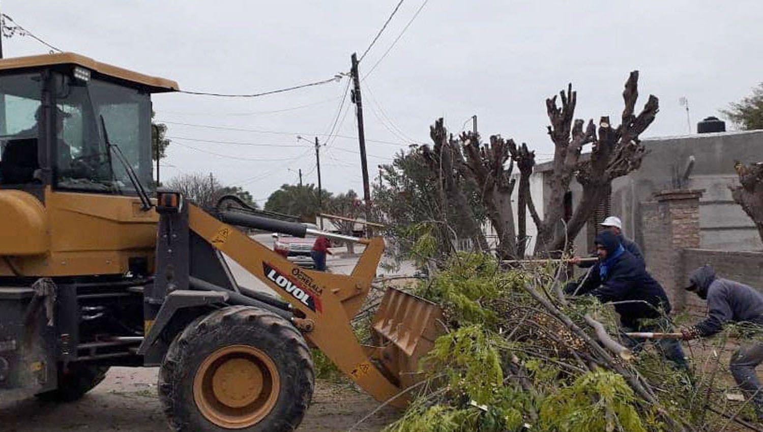 El municipio de Clodomira intensificoacute los operativos integrales en los barrio