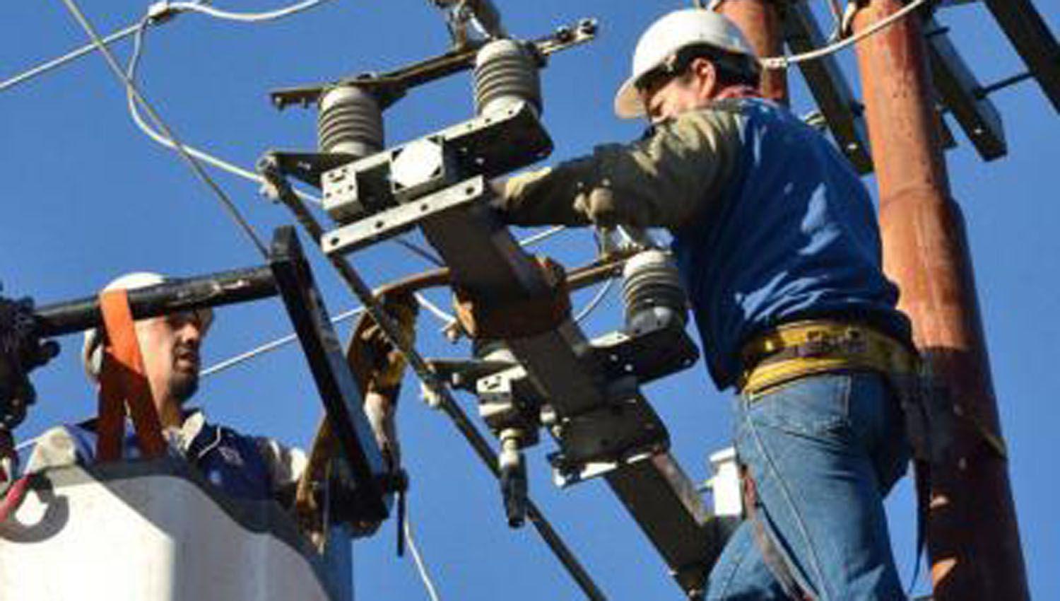 Programan cortes de electricidad para distintos puntos de la provincia por mejoras en la red