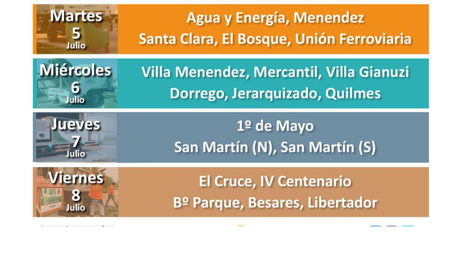 La comuna continuacutea con las tareas de fumigacioacuten