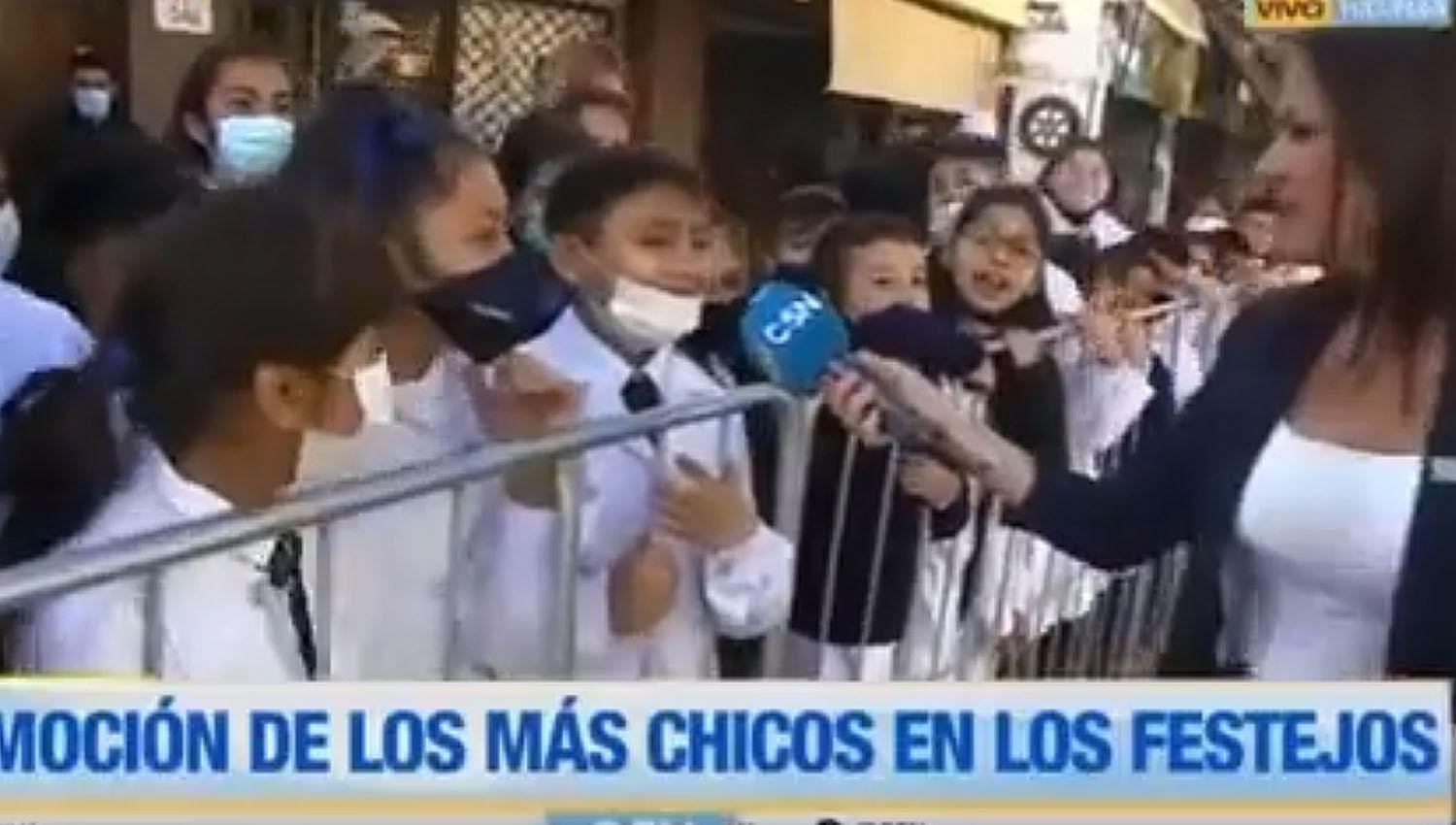 VIDEO  La pregunta de un nintildeo tucumano a Alberto Fernaacutendez- ldquoiquestPor queacute se deja gobernar por la Cristinardquo