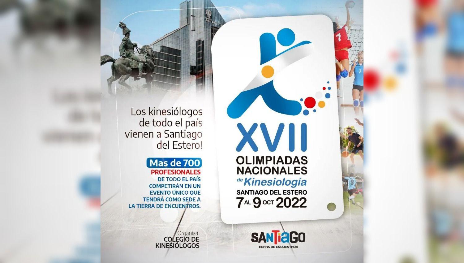Santiago del Estero seraacute sede las olimpiadas nacionales de kinesiologiacutea