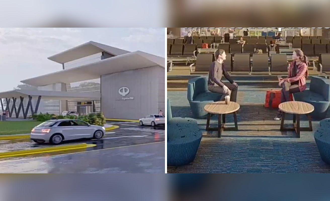 Zamora firmoacute un convenio con Orsna para ampliar y remodelar el aeropuerto de Las Termas