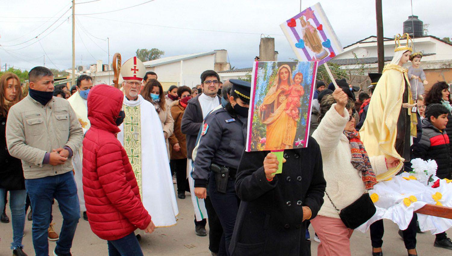 Mons Bokalic encabezoacute los festejos en honor a la Virgen del Carmen