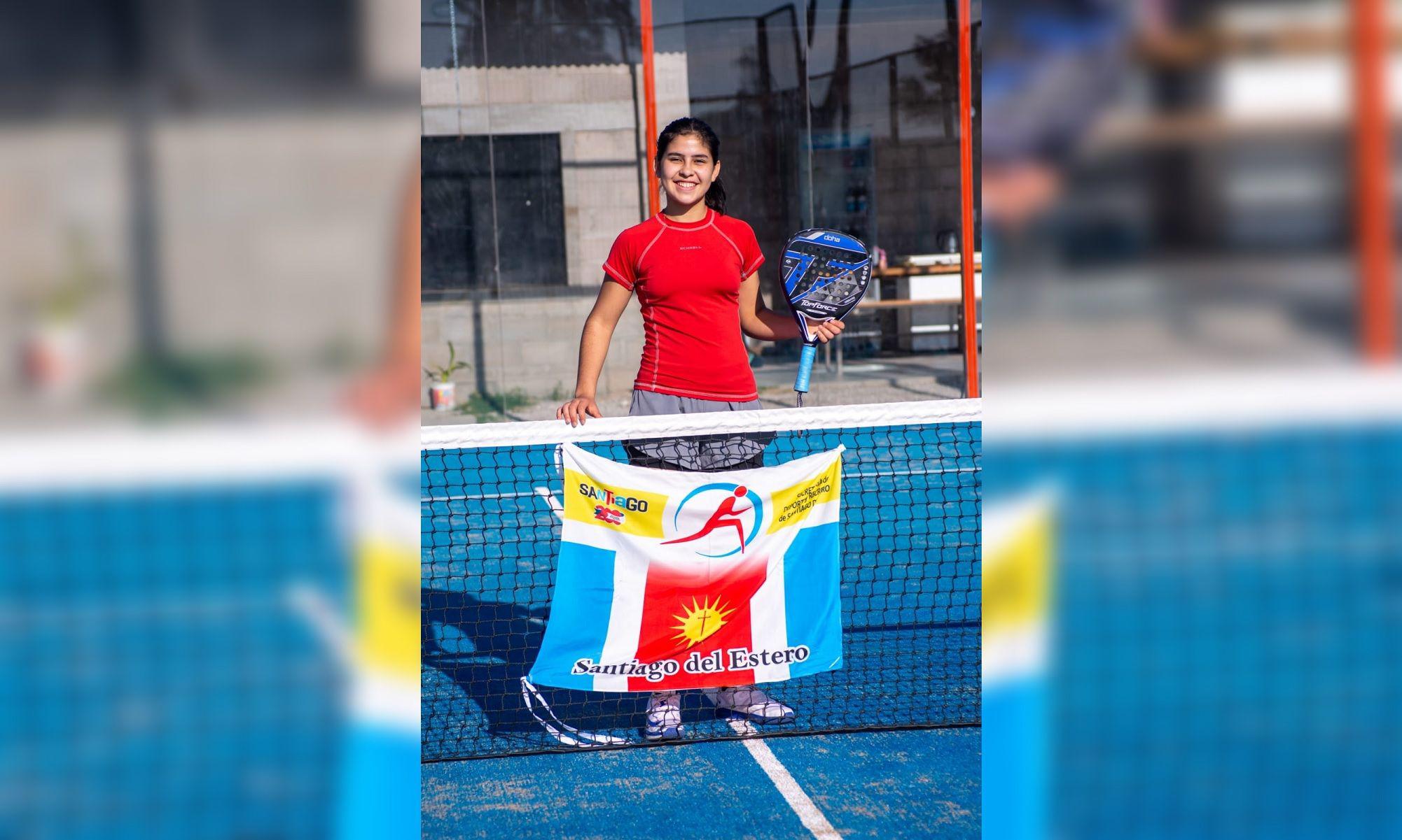 La santiaguentildea Guillermina Barros jugaraacute el Maacutester Final de Paacutedel en Mendoza