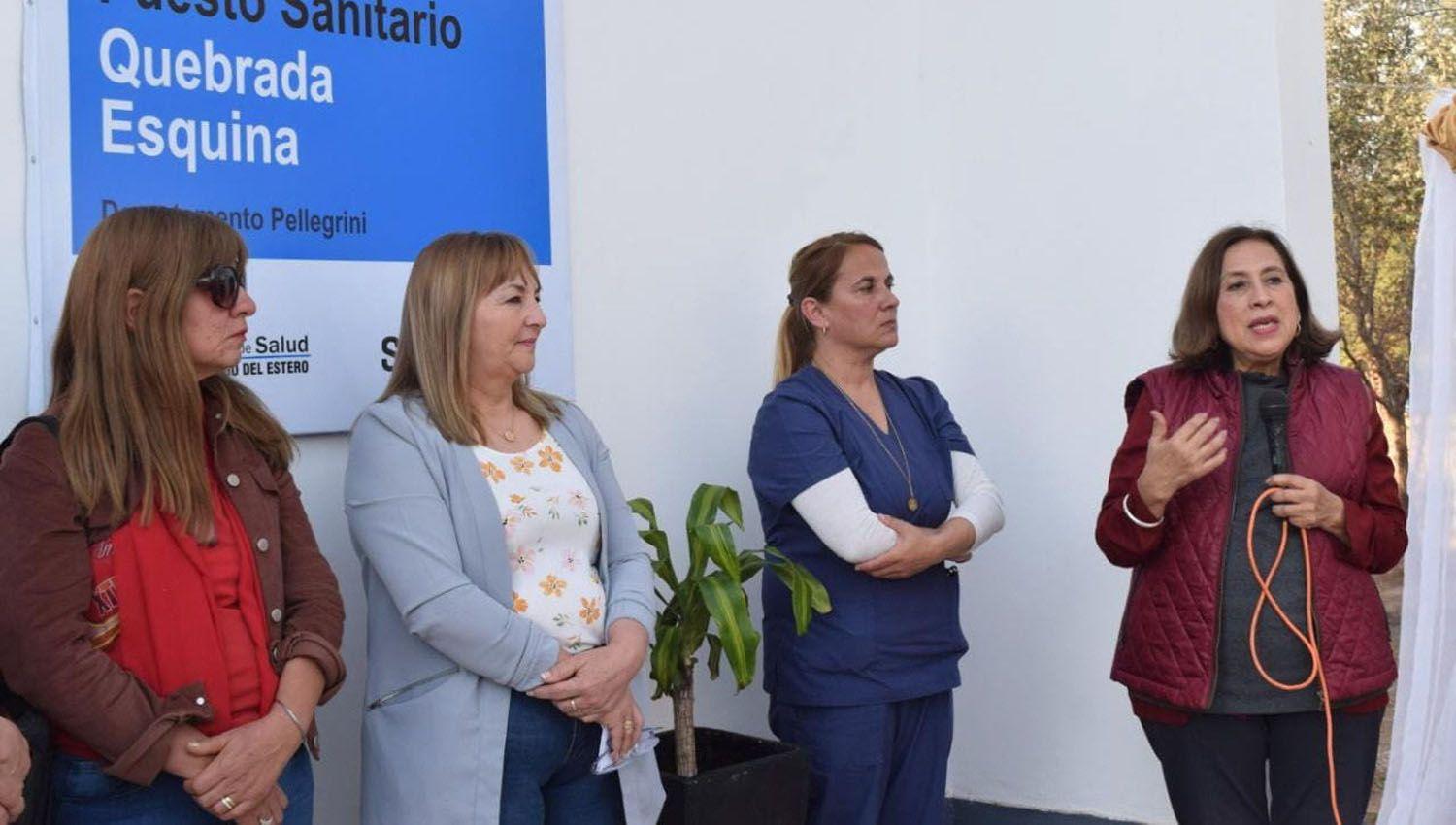 Se inauguroacute el nuevo edificio para el puesto sanitario Quebrada Esquina
