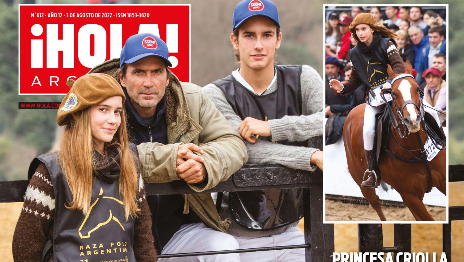 Myla Cambiaso la hija de Mariacutea Vaacutezquez brilla en HOLA Argentina