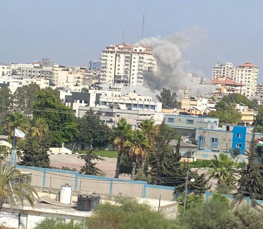 Tensioacuten y bombardeo en la Franja de Gaza- Israel atacoacute objetivos de la Yihad Islaacutemica