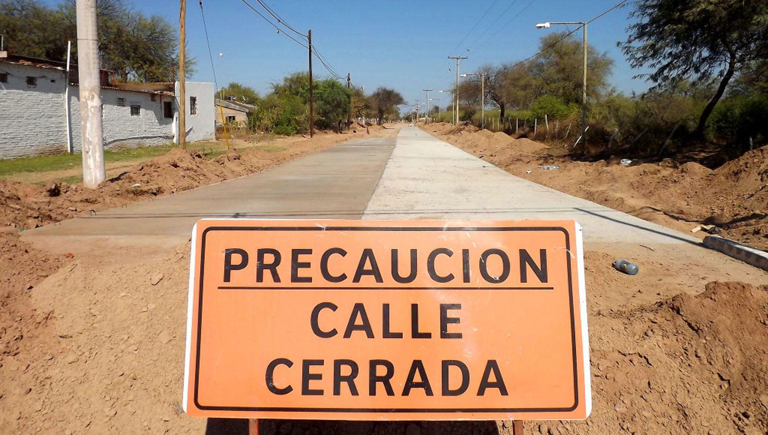 La comuna de Fernaacutendez extiende la obra de pavimentacioacuten de calles