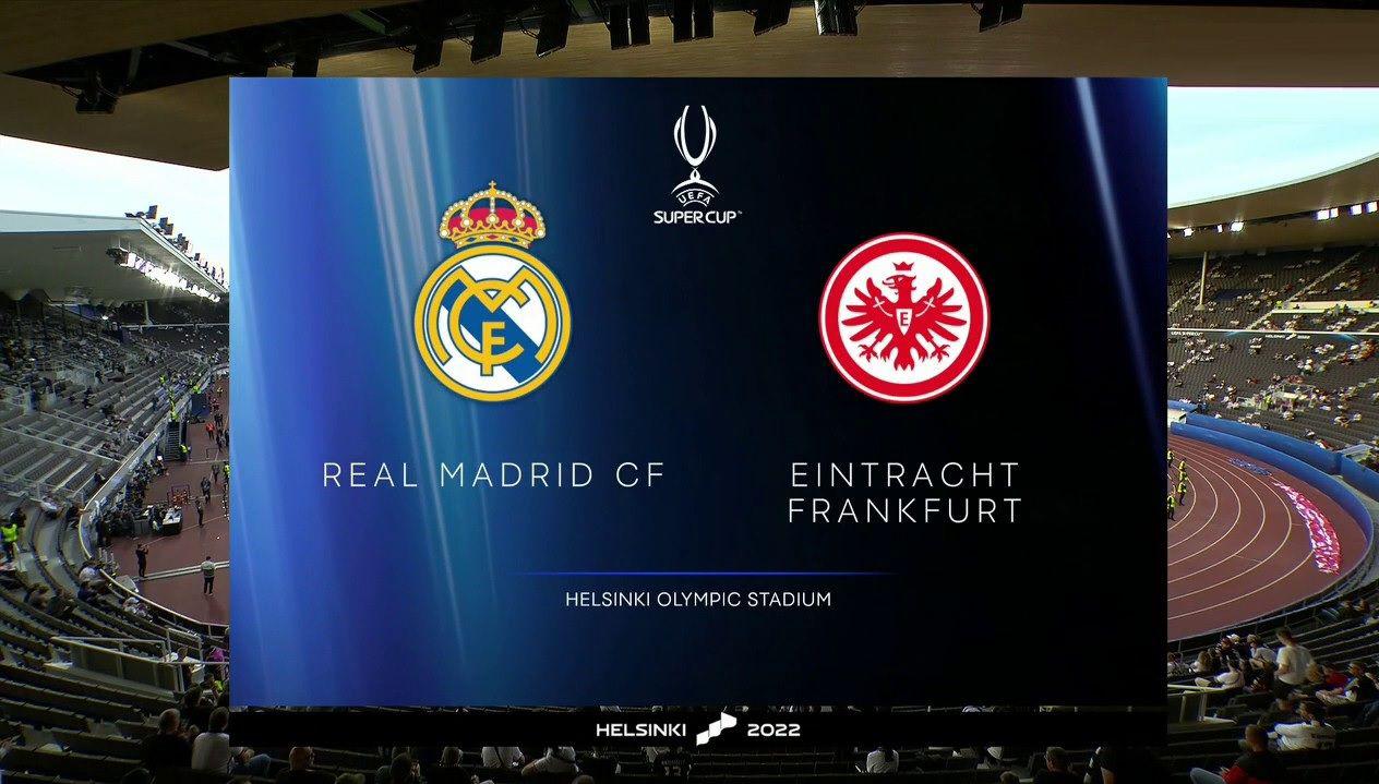 Real Madrid vencioacute a Eintracht Frankfurt y es campeoacuten de la Supercopa de Europa