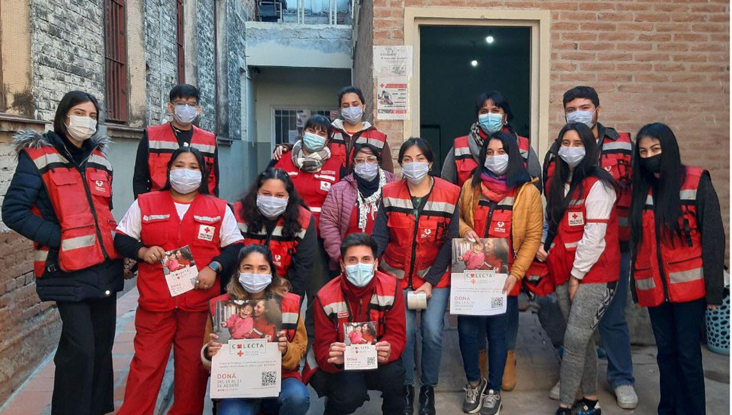 Comenzoacute la colecta nacional de la Cruz Roja Argentina