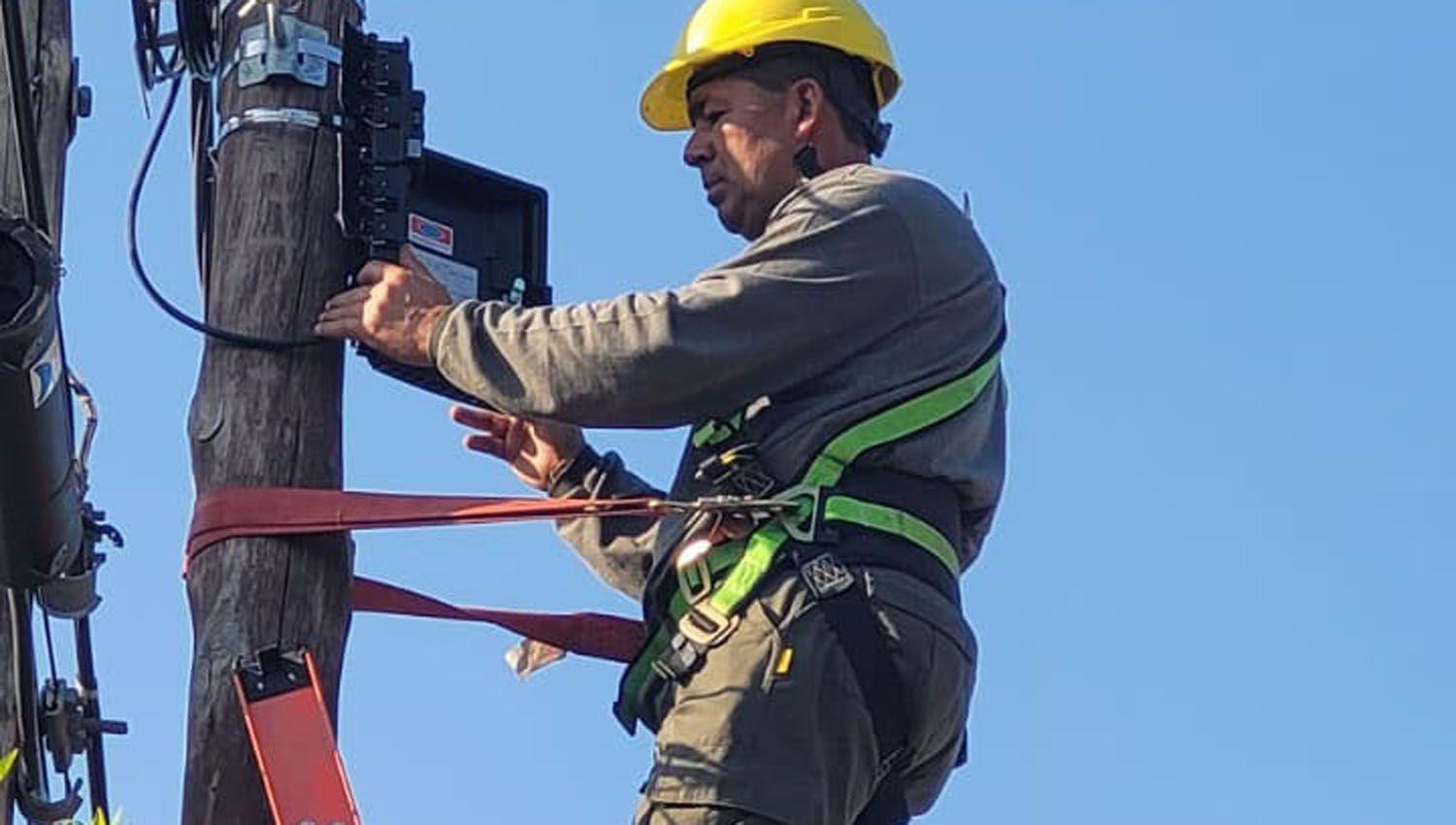 TIC inauguroacute su fibra oacuteptica en la ciudad de Fernaacutendez