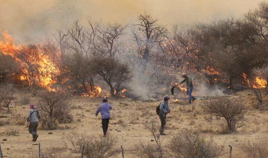 Santiago del Estero entre las cinco provincias con incendios forestales activos