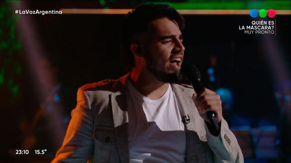 La Voz Argentina- Octavio Muratore pasoacute a la siguiente instancia