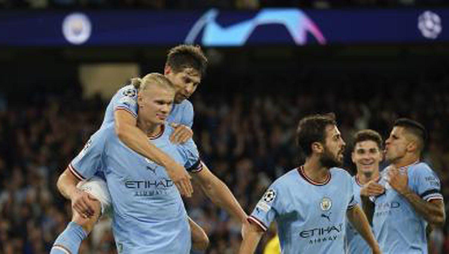 Manchester City vencioacute al Borussia Dortmund gracias a Haaland y la ley del ex