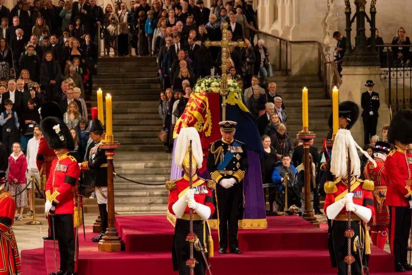 Gran despliegue de seguridad en Londres por el funeral de Isabel II