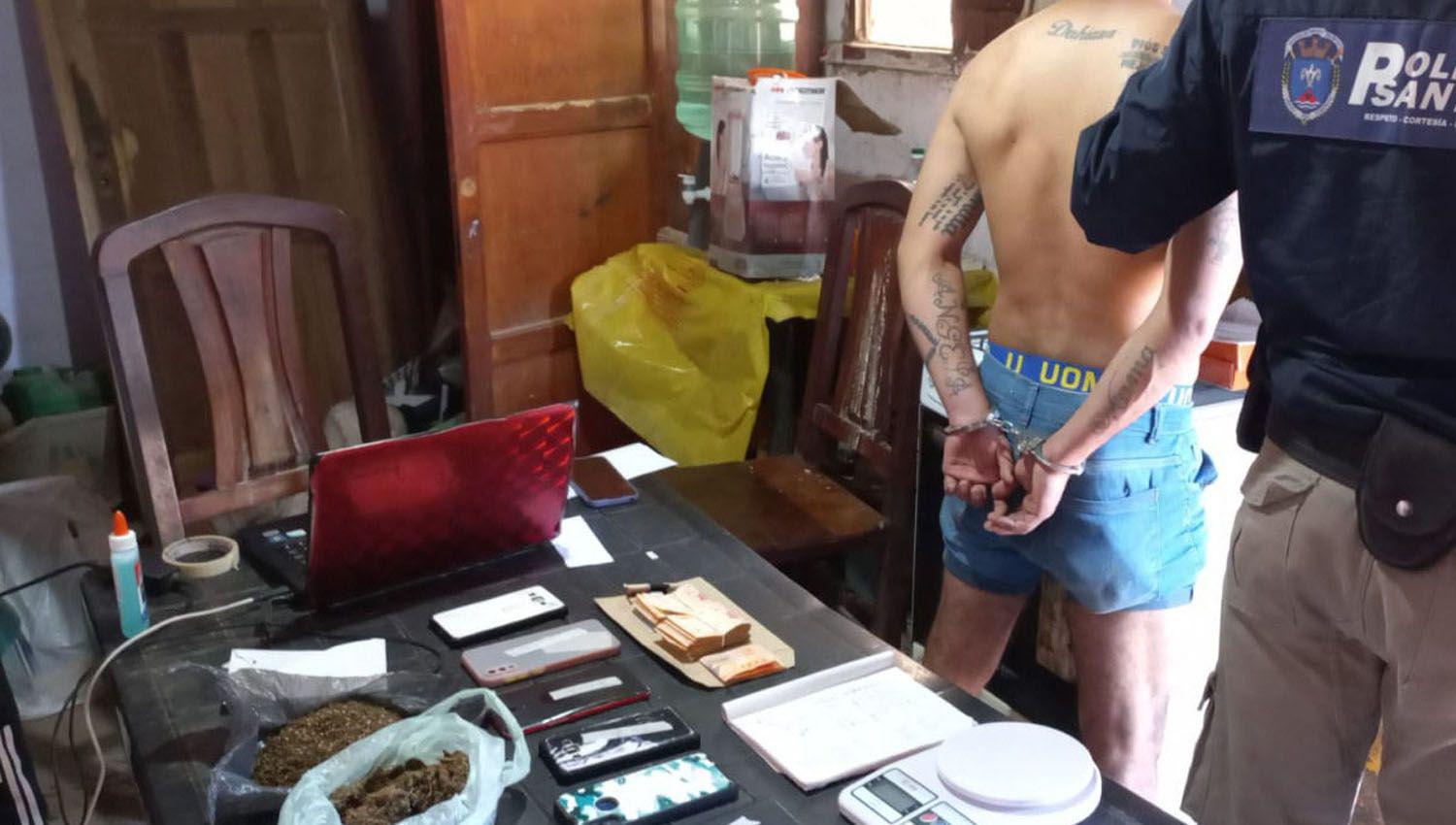 Detienen a un verdulero narco que compraba marihuana en otras provincias para venderla a dealers