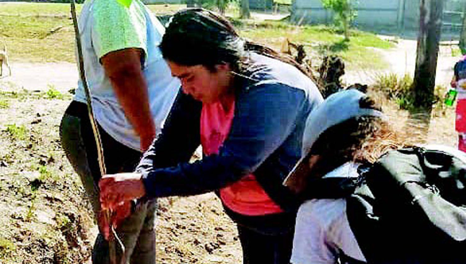 Vecinos plantan aacuterboles para mejorar el barrio Riacuteo Dulce