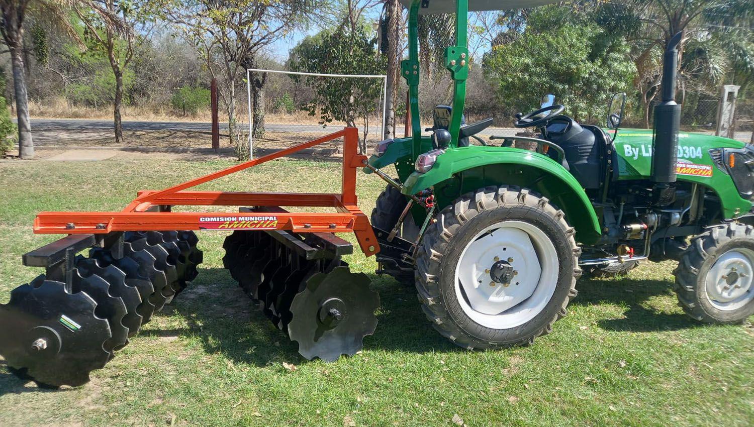 Comisioacuten Municipal de Amicha adquirioacute nueva maquinaria