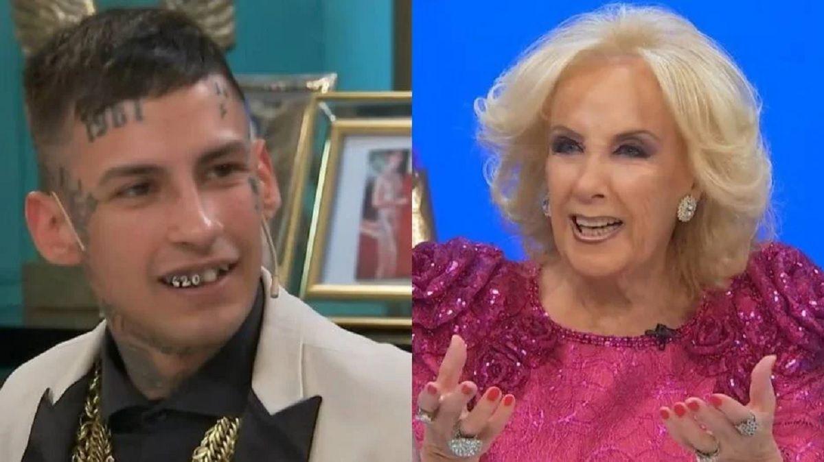 VIDEO  L-Gante estuvo en la mesa de Mirtha y habloacute de su relacioacuten con Wanda Nara- queacute dijo