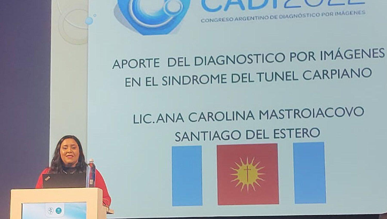Santiaguentildea disertoacute en congreso de Diagnoacutestico por Imaacutegenes