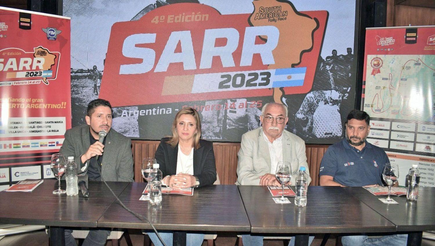 Fuentes y Dapello presentaron el South American Rally