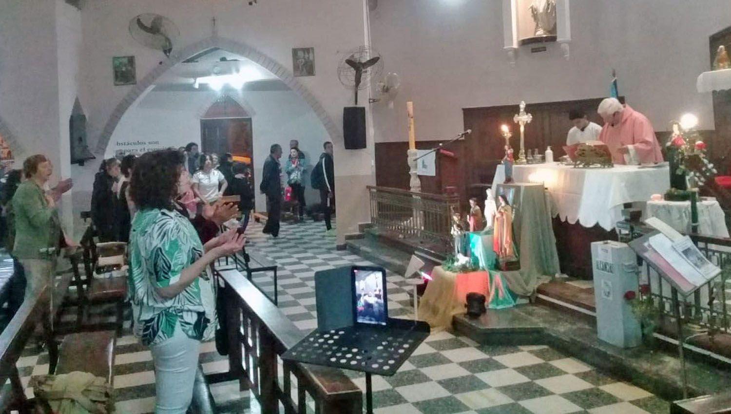 Elevan oraciones a Santa Rita por el final de la guerra en Ucrania