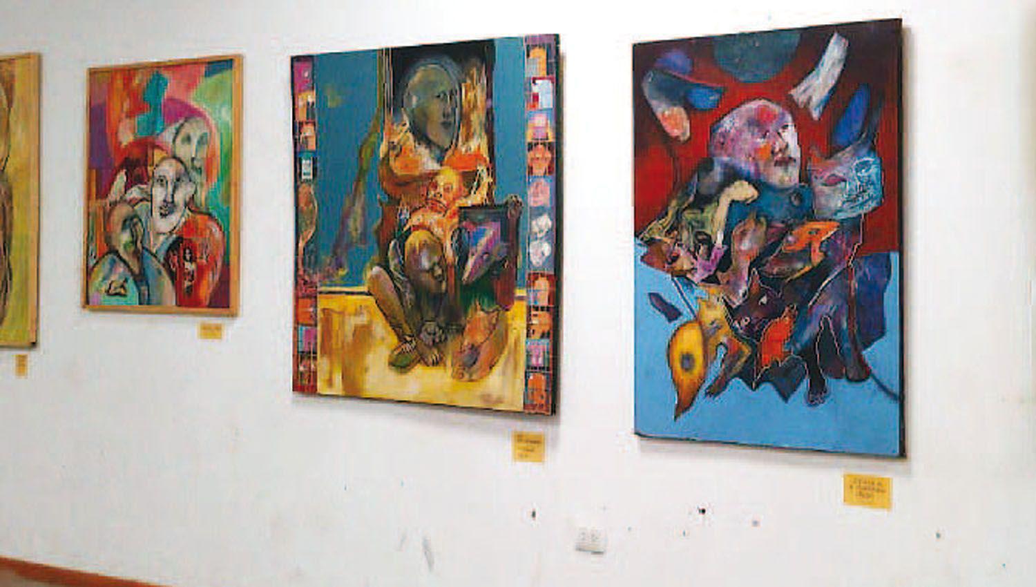 aacutengel ldquoLitordquo Garay presentoacute una muestra plaacutestica