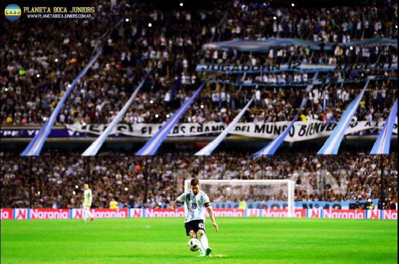Messi emocionado en La Bombonera- ldquoFue lo maacutes lindo que me pasoacute en mi carrera deportiva