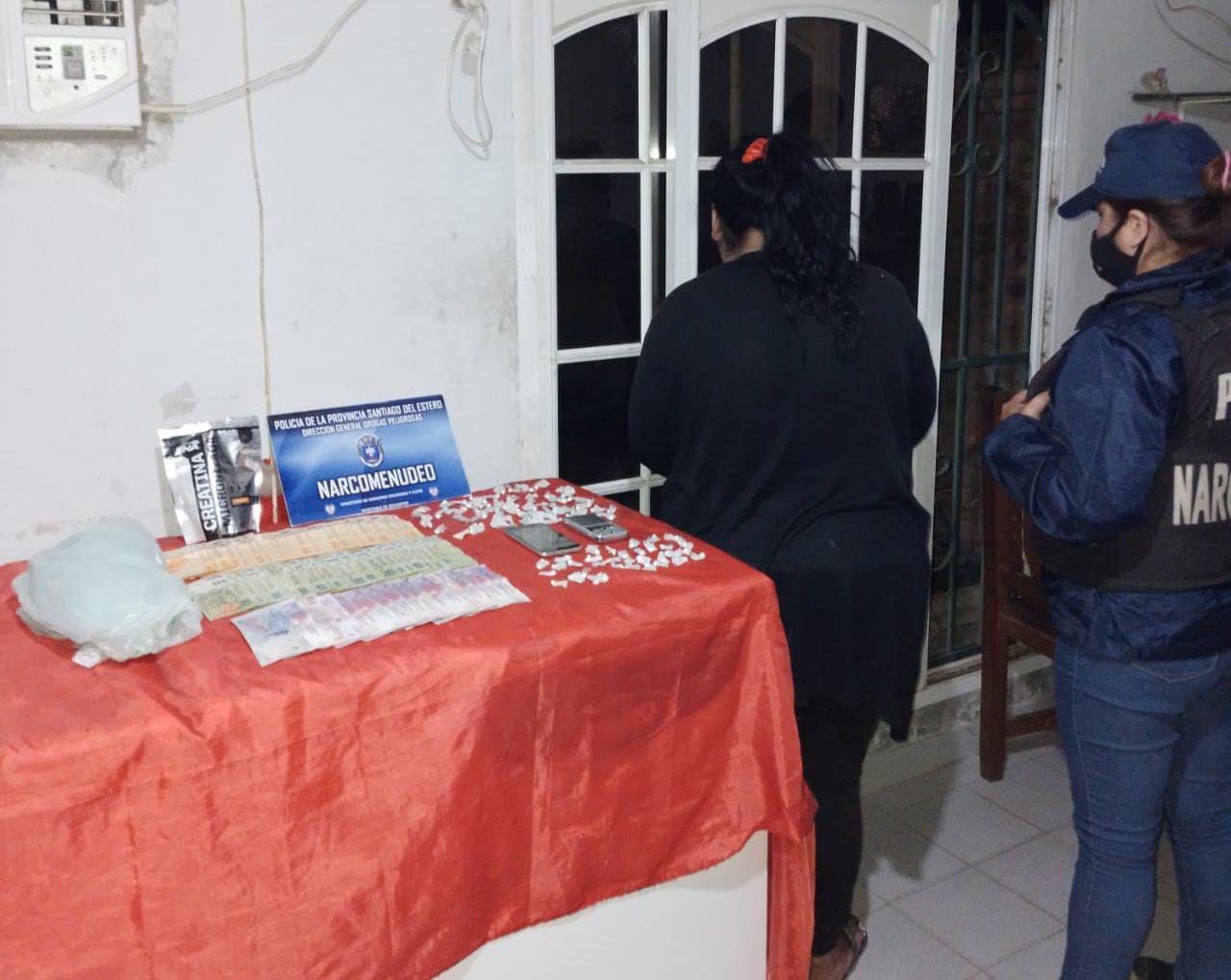 Allanamiento y detencioacuten de una mujer narco en el barrio San Fernando