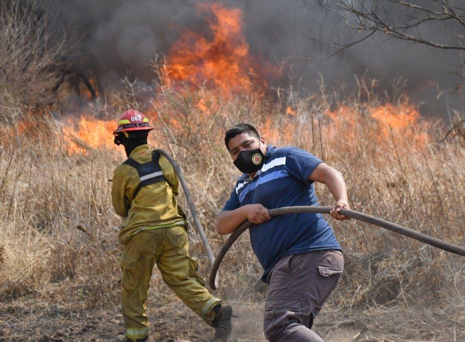 Hay cinco provincias argentinas que registran focos activos de incendios forestales