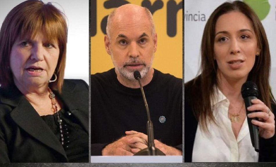 ldquoNuestros precandidatos a presidente son Patricia Bullrich Mariacutea Eugenia Vidal y Horacio Rodriacuteguez Larretardquo