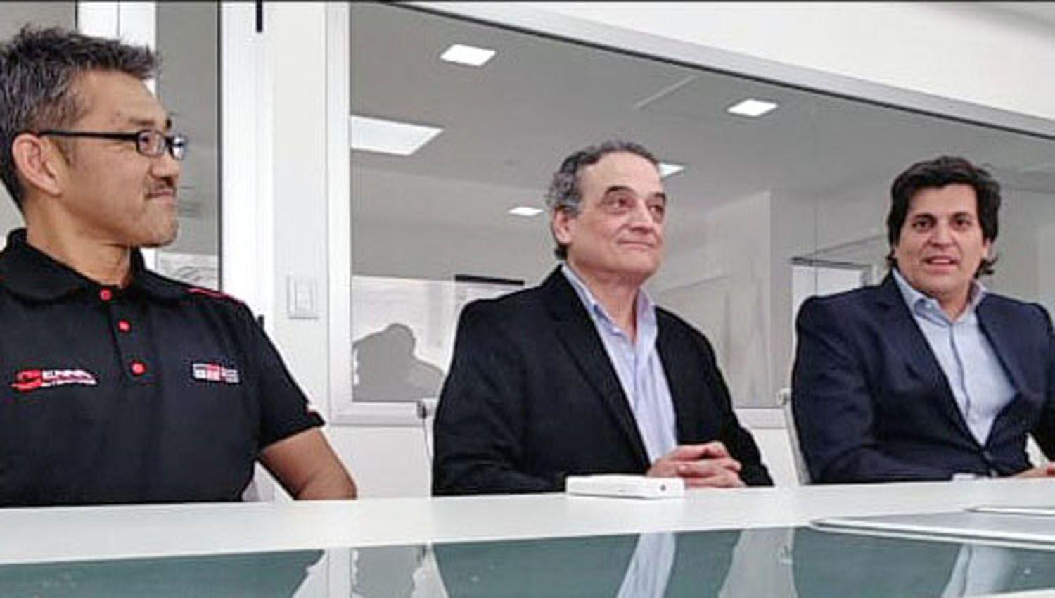 Directivos de una automotriz visitaron Senna Automotores