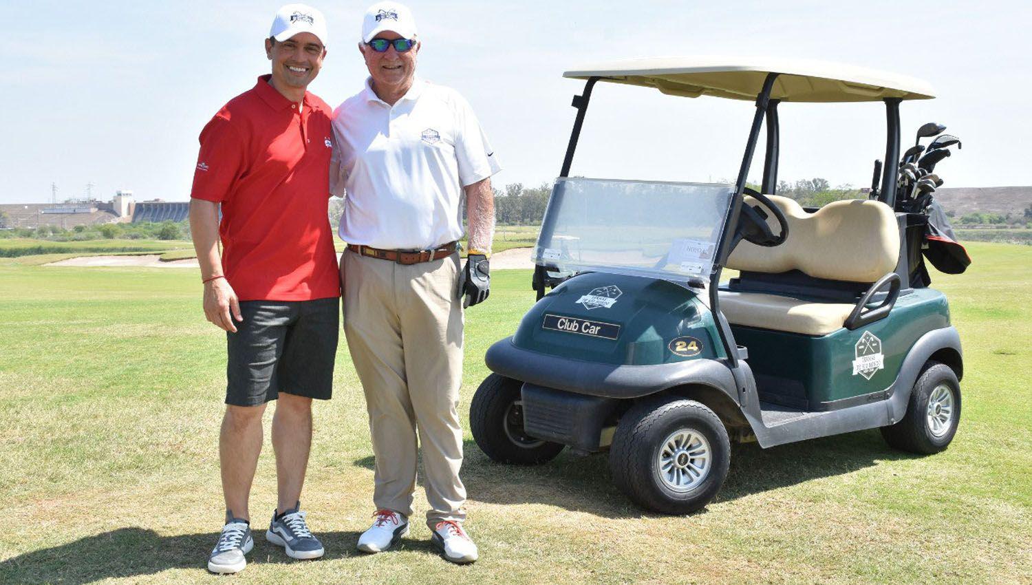 El empresario Ricardo Juncos estuvo en el Termas de Riacuteo Hondo Golf Club