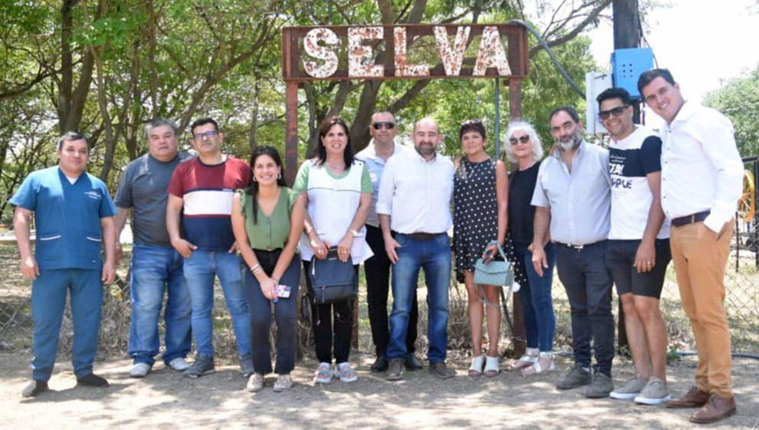 Pablo Mirolo visitoacute la ciudad de Selva con el Tren Sanitario y Social