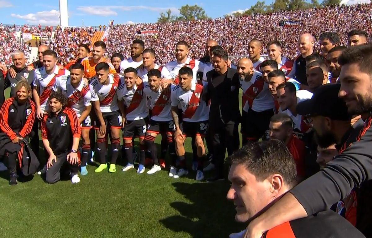 Gallardo y Pinola se despidieron de River con una espectacular goleada ante Betis