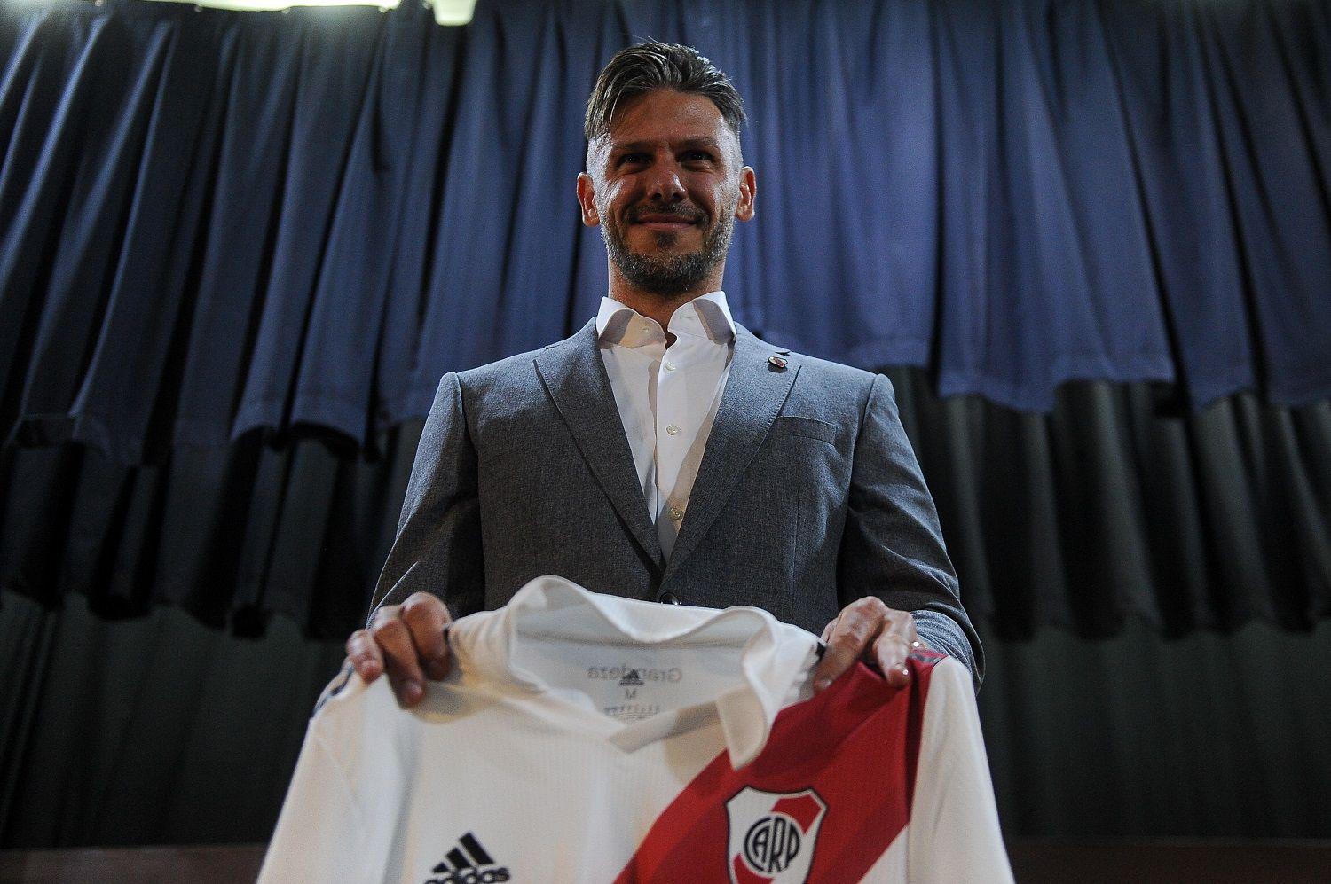 Demichelis en su presentacioacuten como DT de River- Sigamos creyendo