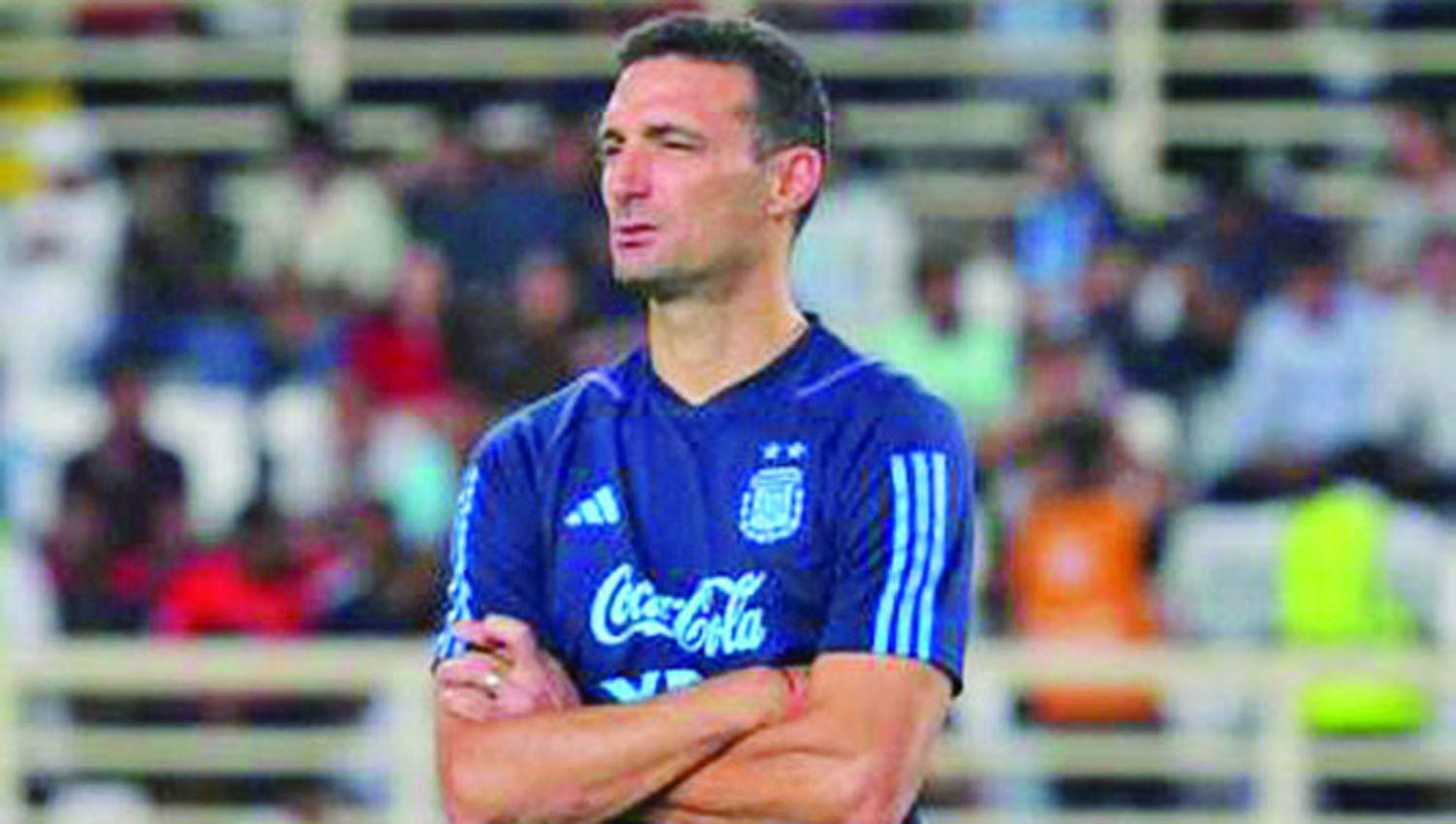 Lionel Scaloni exhibioacute su liderazgo y todo para bien