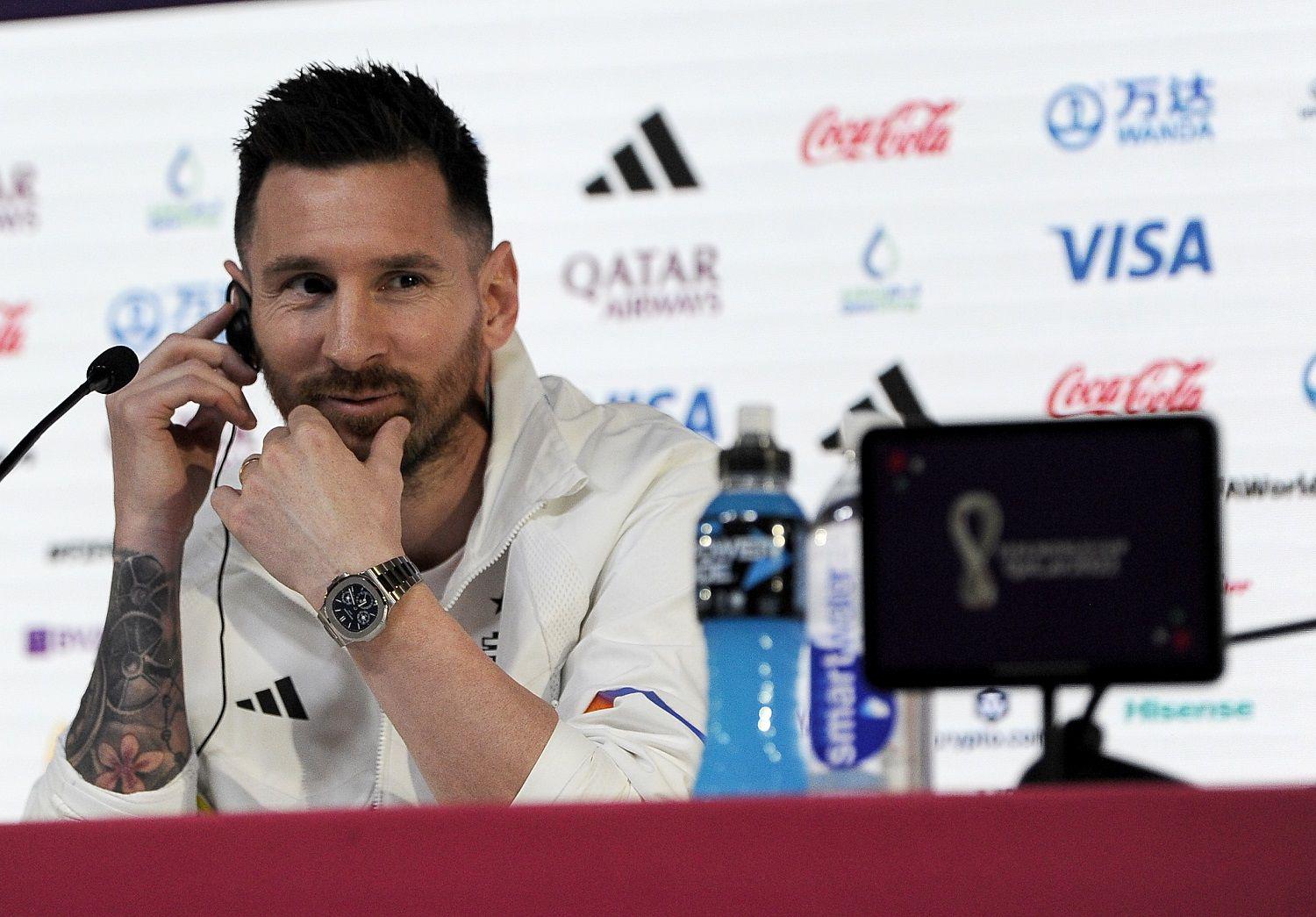 Lionel Messi publicoacute un mensaje en sus redes sociales antes del debut en Qatar